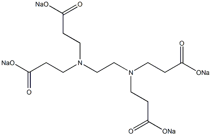 乙二胺四丙酸四钠盐结构式
