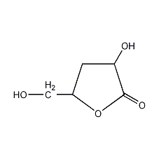 2,5-二羟基-4-戊内酯结构式