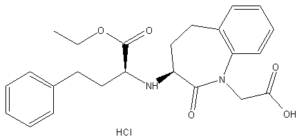 盐酸苯那普利结构式