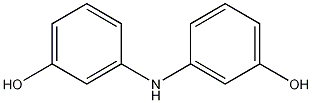 3,3'-二羟基二苯胺结构式