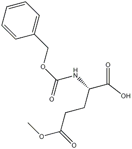 CBZ-GLU(OME)-OH结构式