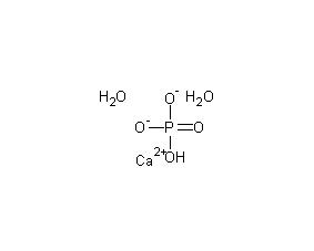 二水磷酸氢钙结构式