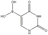 尿嘧啶-5-硼酸结构式