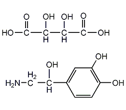(-)-(R)-Norepinephrine Hydrogen Tartrate Monohydrate