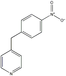 4-(4-硝基苯甲基)吡啶结构式
