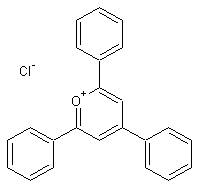 2,4,6-三苯基吡喃鎓结构式