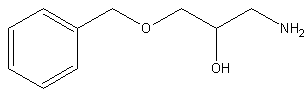 1-氨基-3-苄氧基丙醇结构式