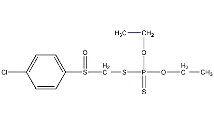 三硫磷亚砜结构式