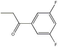 3,5-二氟苯丙酮结构式