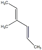 3-甲基-2,4-己二烯结构式