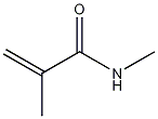 N-甲基甲基丙烯酰胺结构式