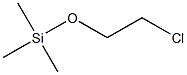 2-氯乙氧基三甲基硅烷结构式
