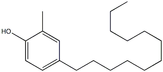 4-正十二烷基对甲酚结构式