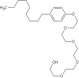 壬基酚聚醚-5结构式