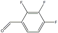 2,3,4-三氟苯甲醛结构式