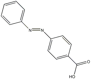 偶氮苯-4-苯甲酸结构式
