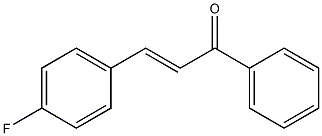 4-氟查尔酮结构式