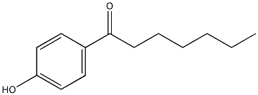 4'-羟基苯庚酮结构式