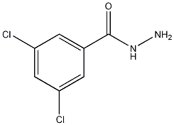 3,5-二氯苯酰肼结构式