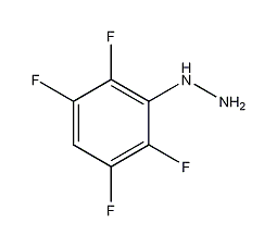2,3,5,6-四氟苯肼结构式