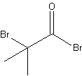 2-溴代异丁酰溴结构式