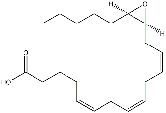 14(S),15(R)-环氧-(5Z,8Z,11Z)-二十碳三烯酸结构式