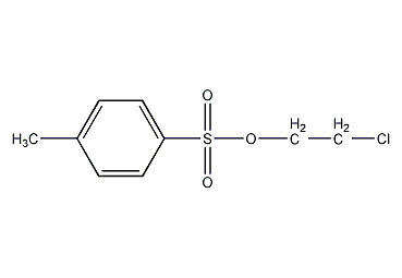 2-氯乙基对甲苯磺酸盐结构式