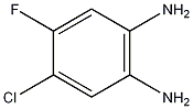 1,2-二氨基-4-氯-5-苯氟结构式