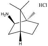 (R)-(−)-异冰片胺盐酸盐结构式