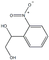 1-(2-硝基苯基)-1,2-乙二醇结构式