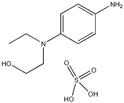 4-氨基-N-(2-羟乙基)-N-乙苯胺硫酸盐结构式