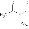 N,N-甲酰乙酰胺结构式