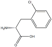 2-氯-D-苯丙氨酸结构式