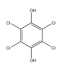 四氯氢醌结构式