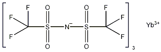三氟甲烷磺酰亚胺镱结构式