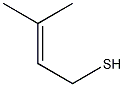 3-甲基-2-丁烯-1-硫醇结构式