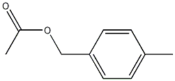 4-甲基苯甲醇乙酸酯结构式