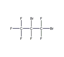 1,2-二溴六氟丙烷结构式