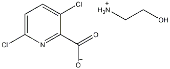二氯吡啶酸乙醇胺盐结构式