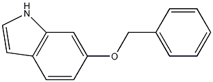 6-苄氧基吲哚结构式