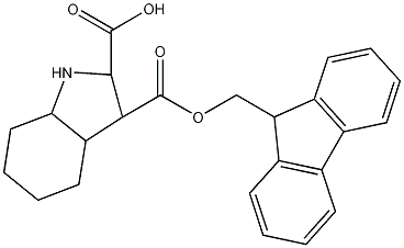 FMOC-L-八氢吲哚-2-羧酸结构式