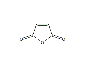 马来酸酐结构式