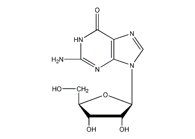鸟嘌呤核苷结构式
