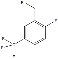2-氟-5-(三氟甲基)苄基溴结构式