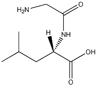 甘氨酰-L-亮氨酸结构式