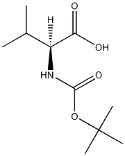 N-Boc-L-缬氨酸结构式