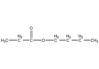 丙酸丁酯结构式
