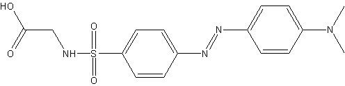 丹磺酰-L-甘氨酸结构式