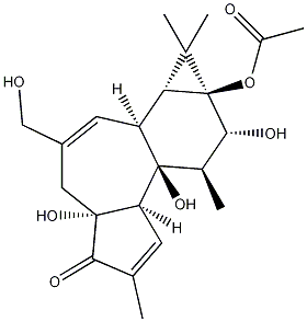 13-乙酸佛波醇结构式