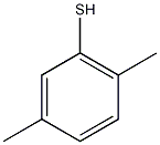 2,5-二甲基苯硫酚结构式